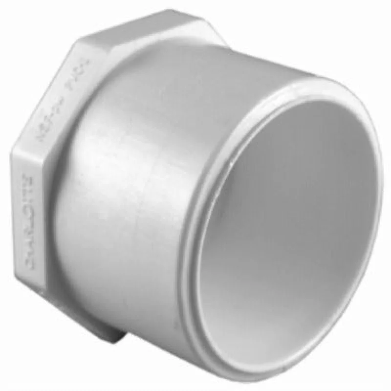 Charlotte Pipe Pvc 02118 1800HA 2 Inch Pvc Plug Spigot