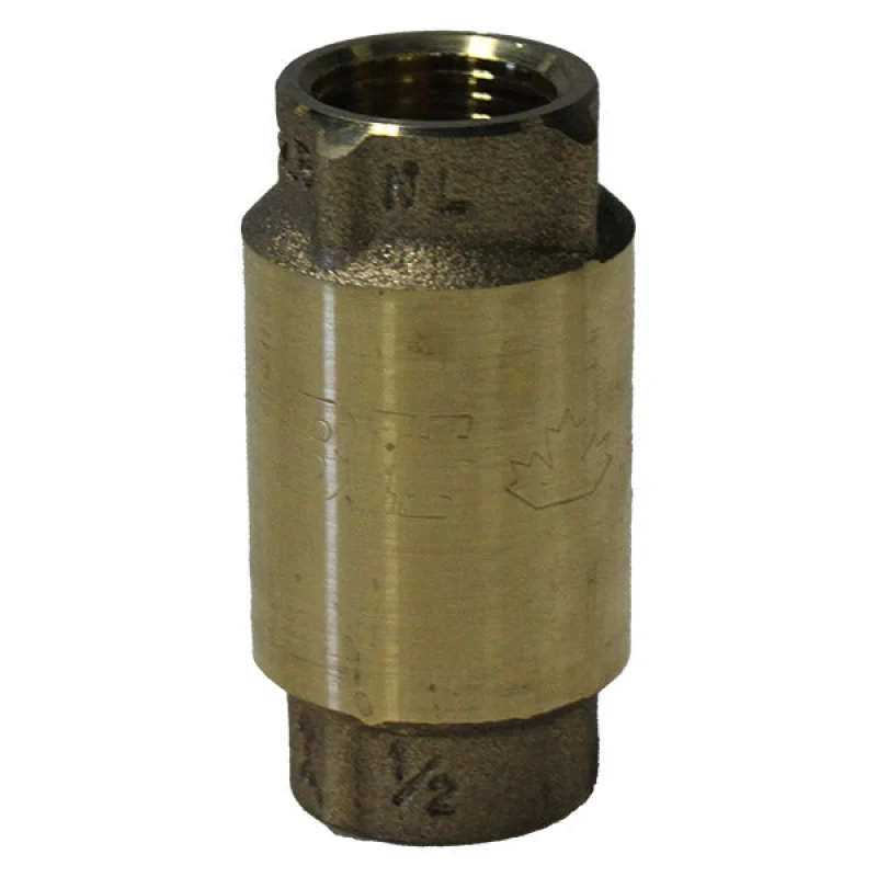 CLEARANCE - 1/2" Brass Check Valve Boshart