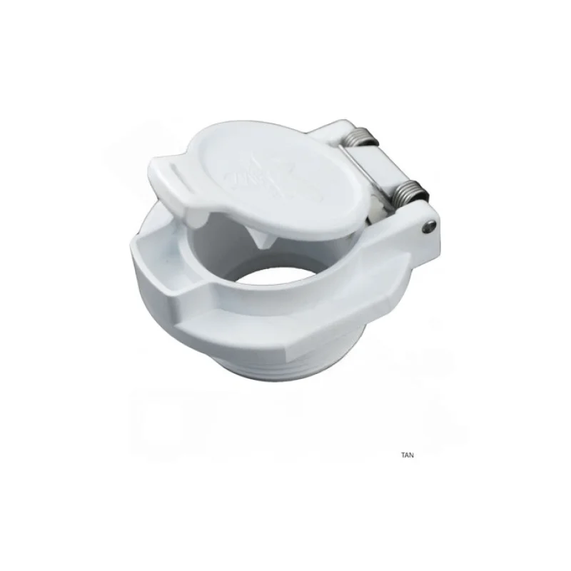 CMP 25505-007-000 1.5" MPT Dark Gray Vac Lock Cover