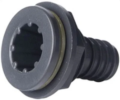 CMP Ozone Drain Wall Fitting 23400-009-000 Gray