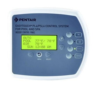 Pentair EasyTouch PL4-PDL4 Indoor Control Panel, 522465