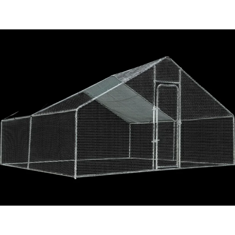 Costway 13' x 13' Walk-in Chicken Coop Waterproof Cover Outdoor Backyard Farm 61592834 New