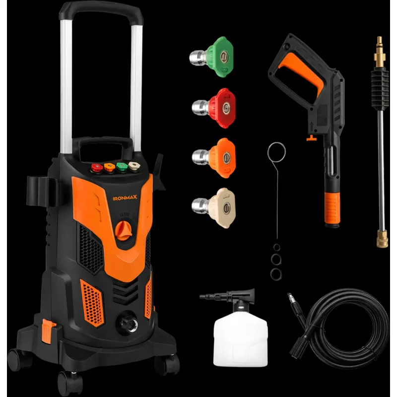 Costway 2300 PSI 1.8 GPM Electric High Pressure Power Washer 35330677 New Orange