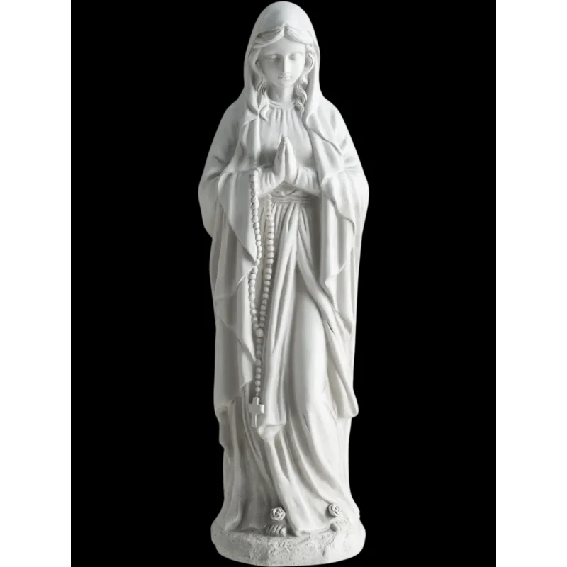 Costway 29.5" Virgin Mary Outdoor Religious Statue Sculpture 77953834 New