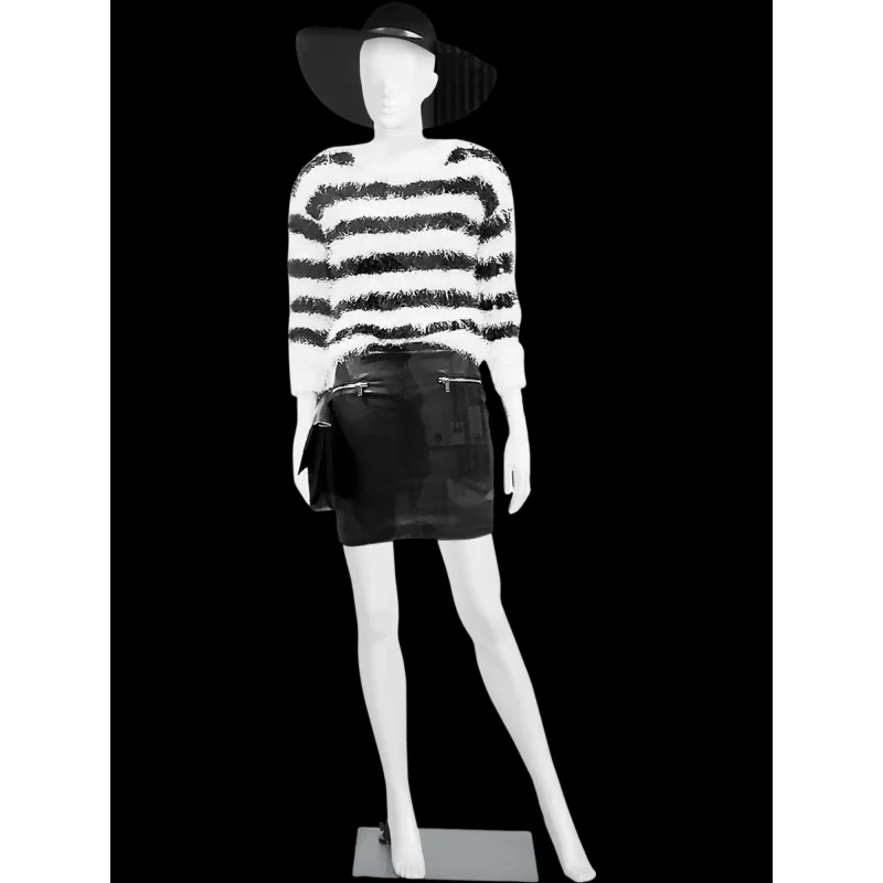 Costway 5.8' Female Mannequin Adjustable Detachable w/ Metal Stand 65309147 New