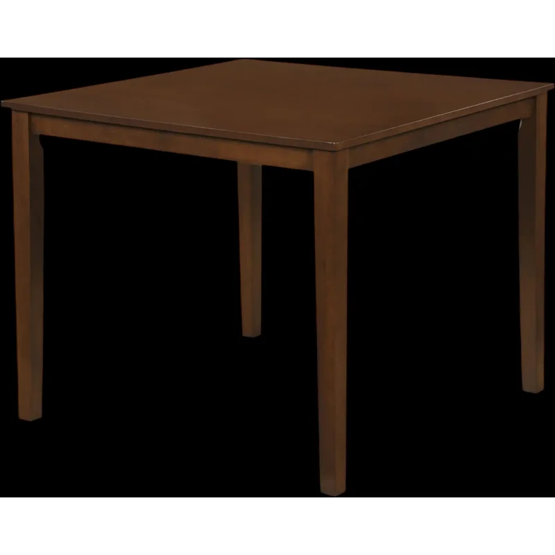 Costway Farmhouse 35.5" Square Dining Table for 4 19811297 New