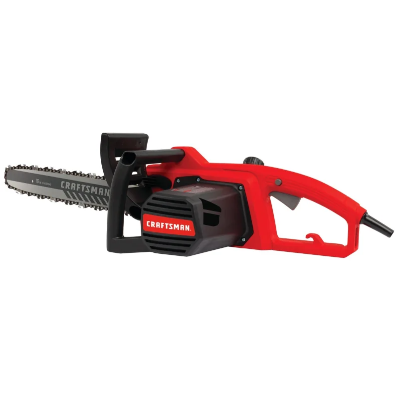 CRAFTSMAN Electric Chainsaw, 16 Inch, 12 Amp Corded Chain Saw Electric, Ergonomic, Powerful Motor (CMECS600)