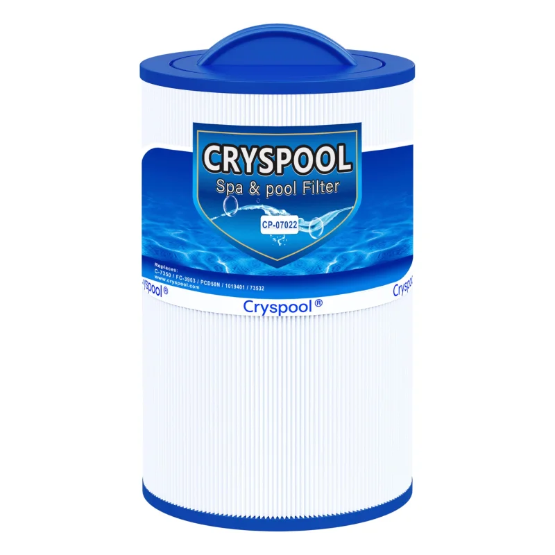 Cryspool 07022 Filter Compatible with Caldera 50, Caldera Spas, C-7350, 1019401, 73532, PCD50N, FC-3963, 50 Sq. Ft Spa Filter Cartridge, 1 Pack