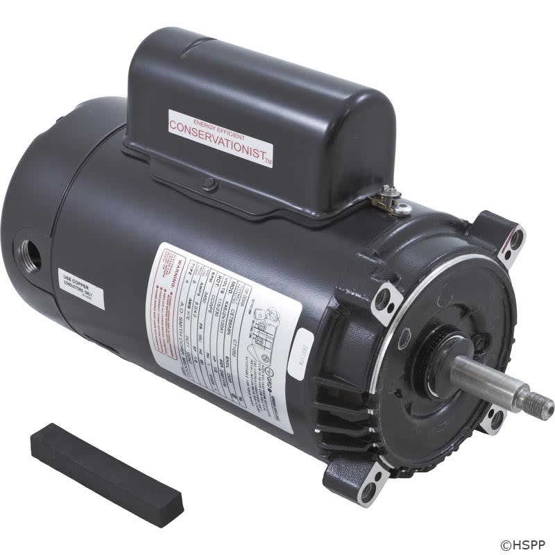 Century Motor, 0.5hp, 115/230v, 56C fr, C-Face Key, EE