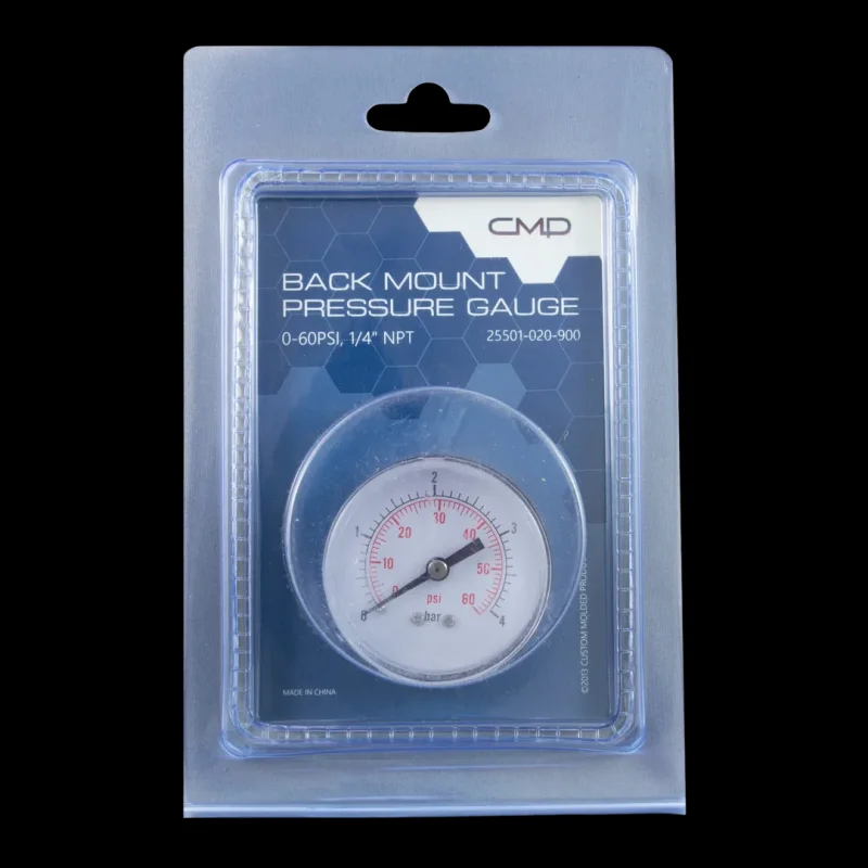 Custom Molded Products 25501-020-900 Pressure Gauge