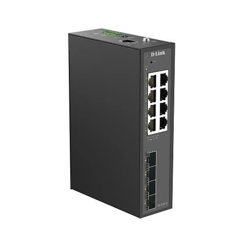 D-link DIS-210G-12 Industrial 8-port Poe Managed Switch
