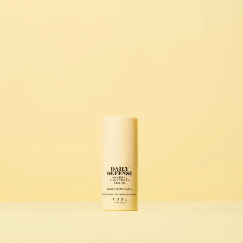 Daily Defense Mineral Sunscreen Serum / .5 oz. - Retail Item by Tuel Skincare
