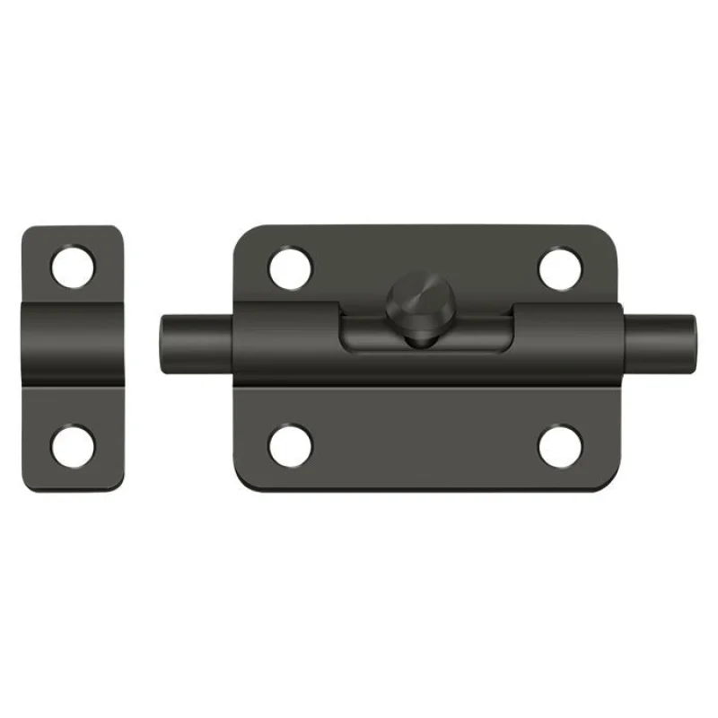 Deltana 3BBU10B Barrel Bolt 3 in Oil Rubbed Bronze