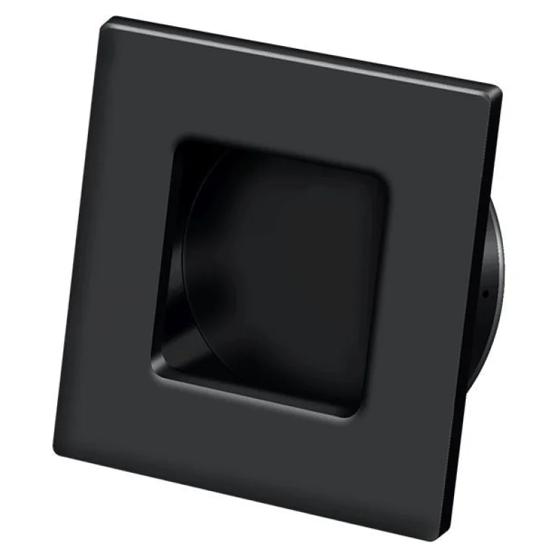 Deltana FPS234U19 Square Heavy Duty Flush Pull Black