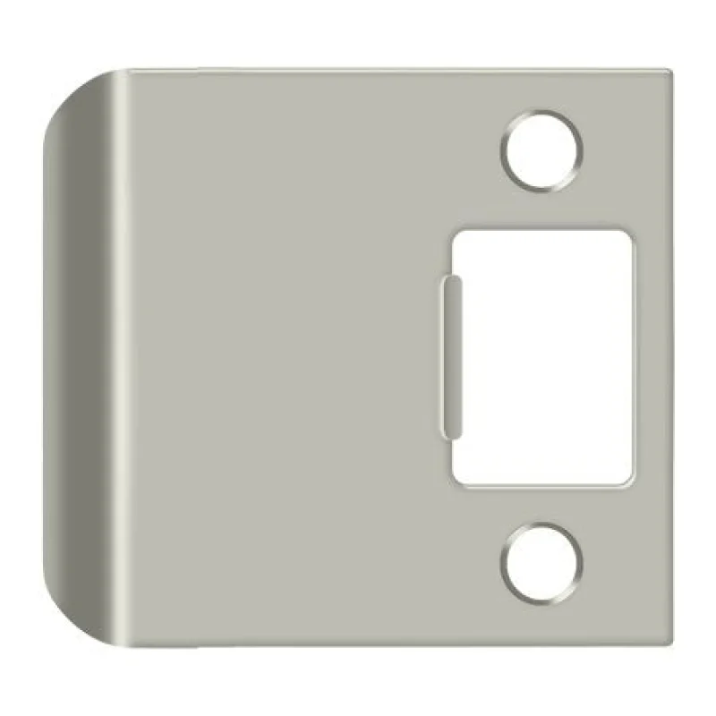 Deltana SPE250U15 Extended Lip Strike Plate Satin Nickel