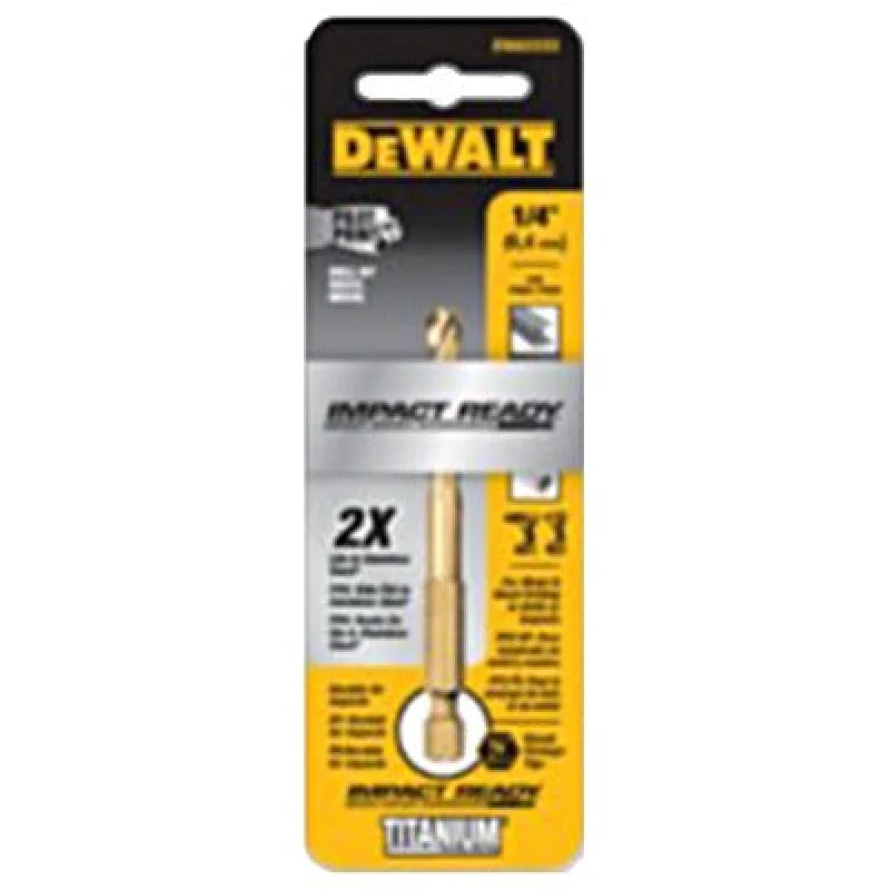 Dewalt Accessories DD5113 Titanium Impact Drill Bit 13/64 in