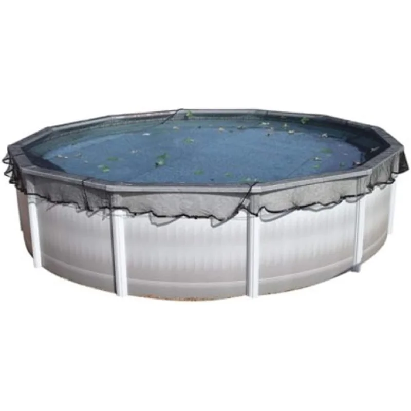 Dohenys Professional Grade Leaf Nets for Above Ground Pools30' RoundMakes Clean-Ups FastLightweight, Versatile & DurableKeeps Leaves Out