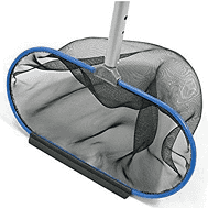 Skimlite 16" Stainless Steel Fine Mesh Pocket Leaf Rake, R16C