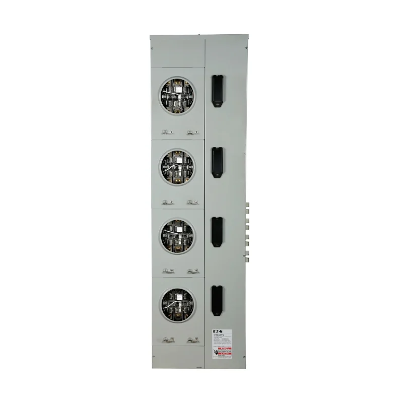 Eaton 37MM420R12 Meter Stack 200A 3-phase 4-gang