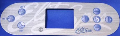 Elite Spa 8 Button Overlay 109247 TP800