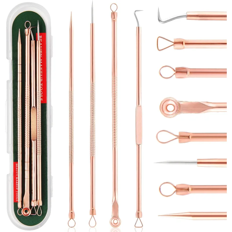 Essential Blackhead & Pimple Extractor Kit with Protective Case for Flawless Skin