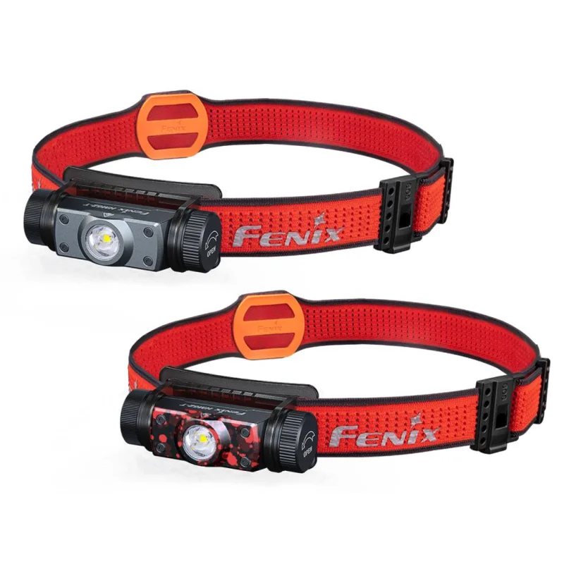 Fenix HM62-T Trail Running Headlamp | 1200 Lumens | Magnesium Body | Emergency Whistle | IP68 Black