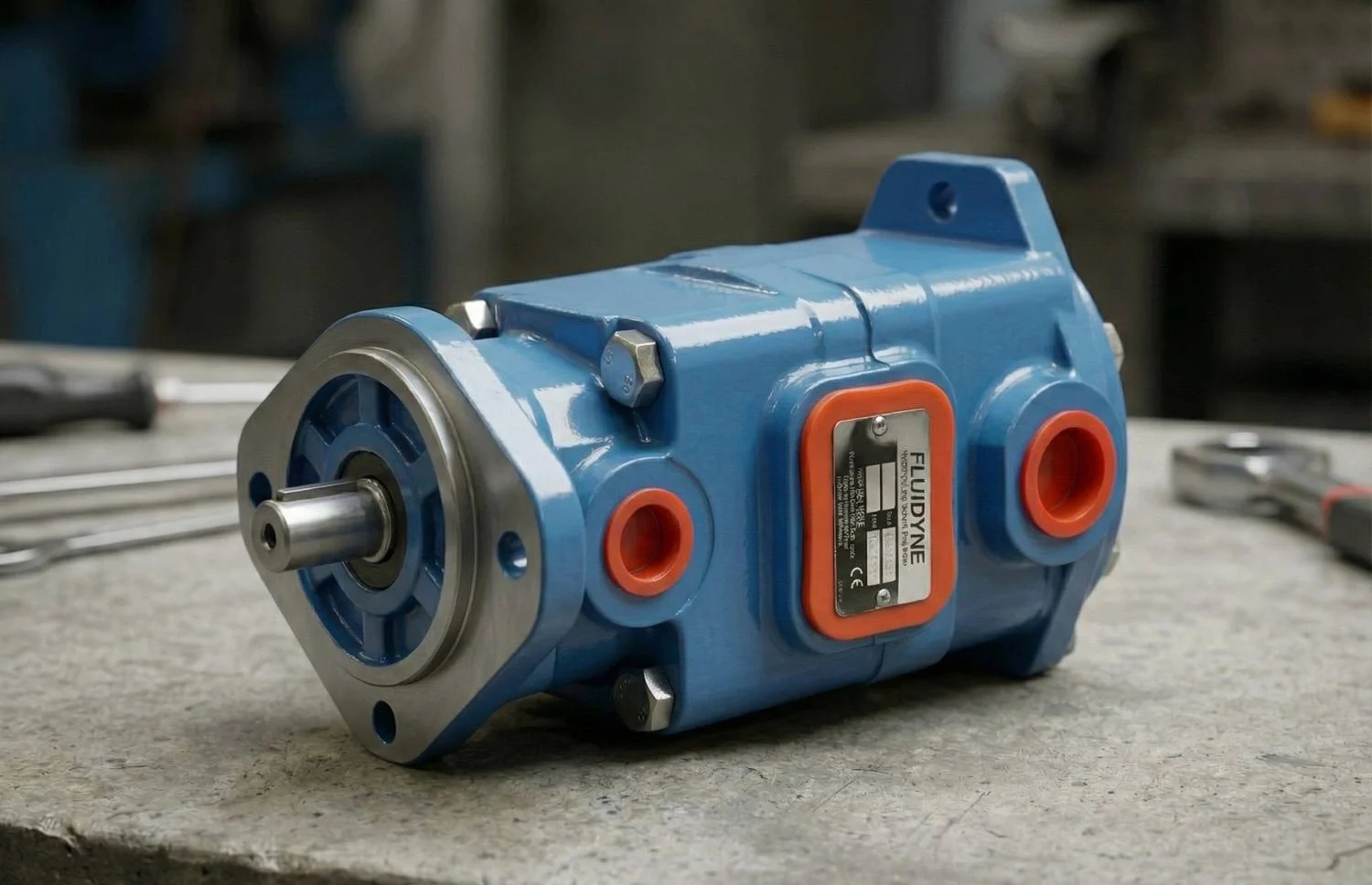 Fluidyne V2020 WF825352 Vane Pump | Replacement for Vickers/Eaton V2020F-V2020F1F8S8S1CC8F30R 2.0 GPM | 2500 PSI | SAE ‘A’ 2-Bolt | 3/4″ Keyed Shaft