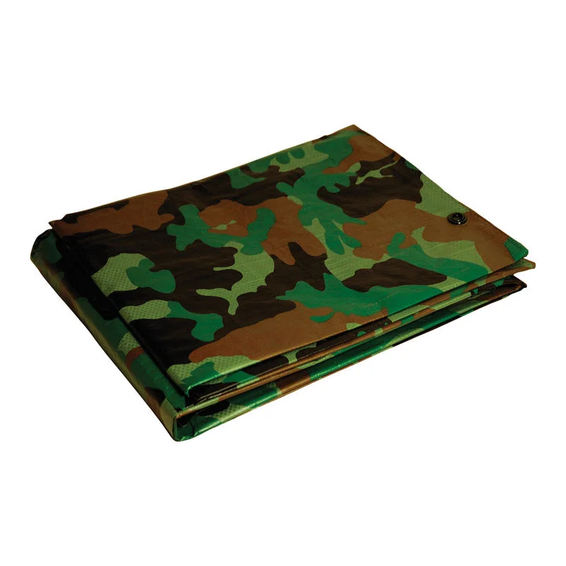 Foremost Dry Top 8 ft. W X 10 ft. L Medium Duty Polyethylene Tarp Camouflage