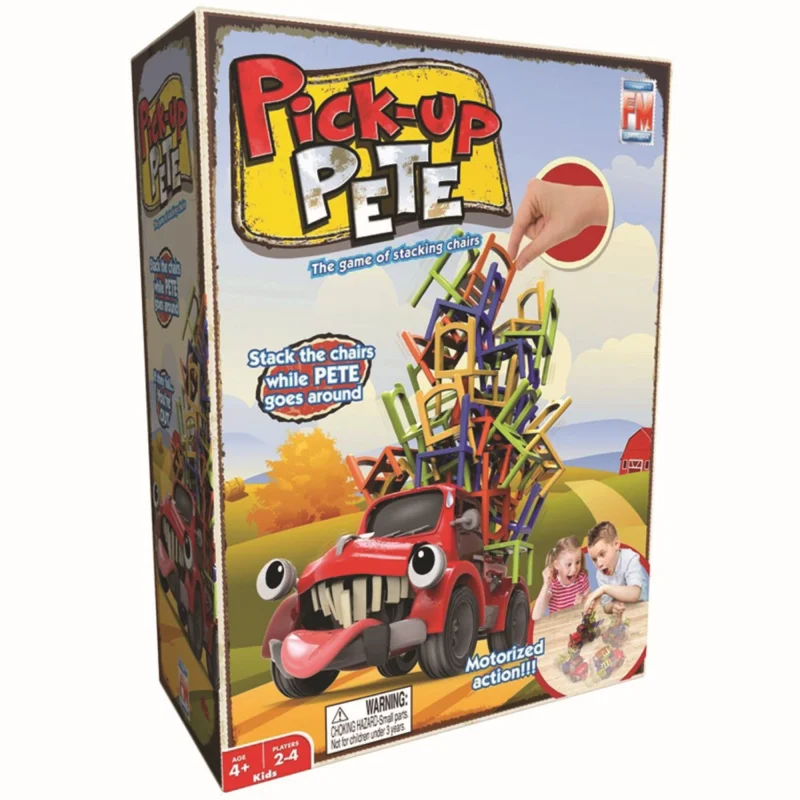 Fotorama Pick Up Pete Colorful Chair Stacking Game