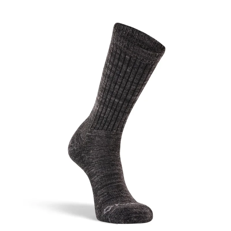 Fox River Jasper Medium Weight Crew Hiking Sock (Black) Size L