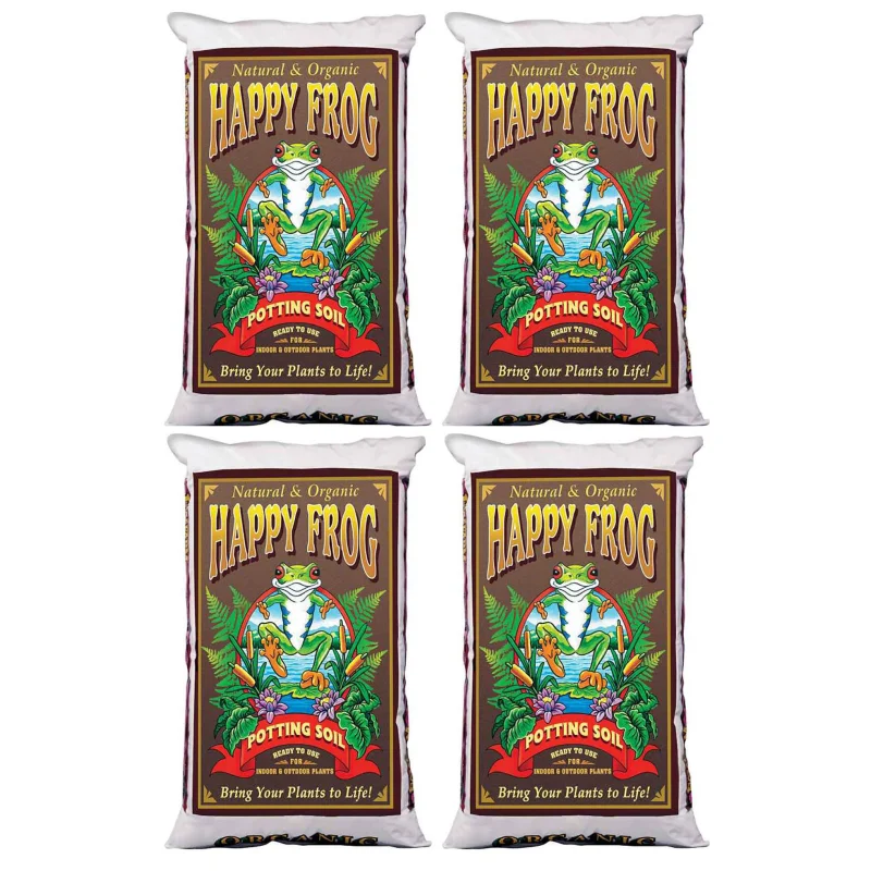 FoxFarm Happy Frog Nutrient Rich Rapid Growth Potting Soil, 8 Cu Feet | FX14081
