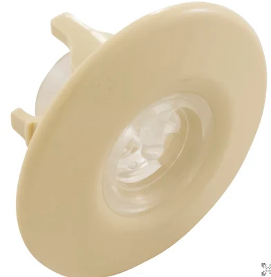 GG Bath Jet 2 1/2 Inch Roto 23415-BO Bone Clear Nozzle Adjustassage