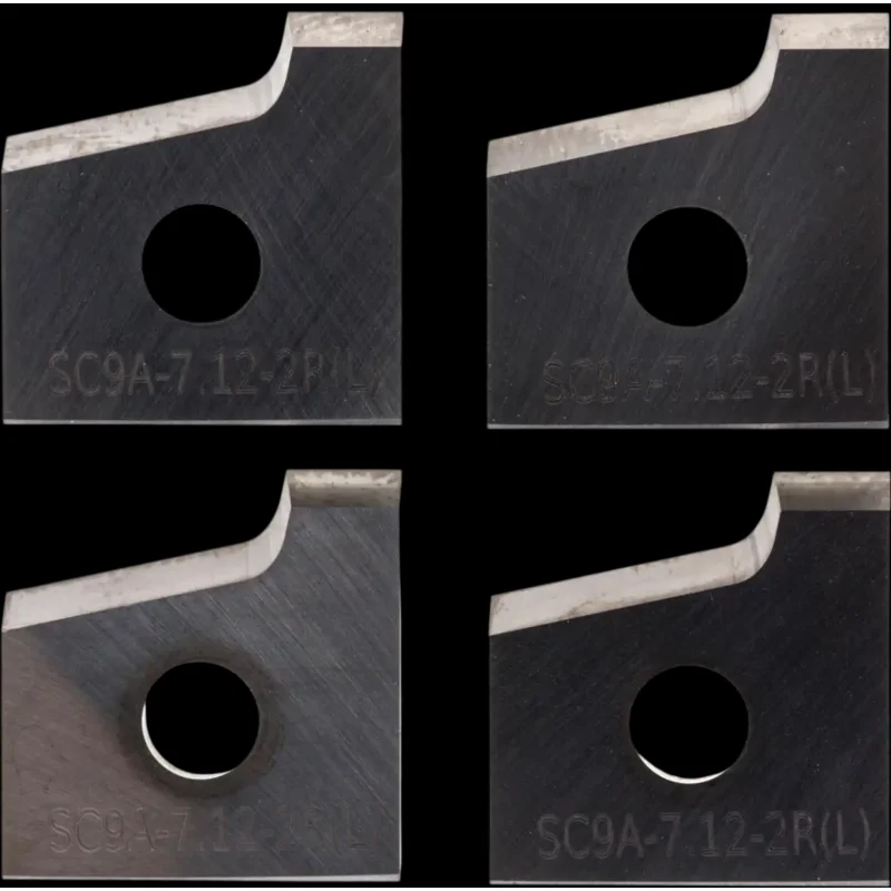 Grizzly T28529 Miscellaneous Machine Accessories Upper Flush Trim Blades for G0774 and G0985 4-Pk New
