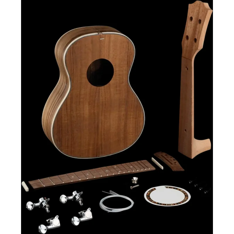 Grizzly T33949 Instrument Kit Hawaiian Koa Ukulele Kit New