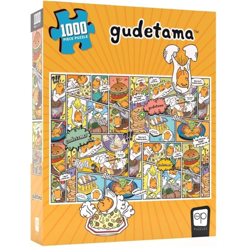 Gudetama Amazing Egg-Ventures 1000 Piece Jigsaw Puzzle