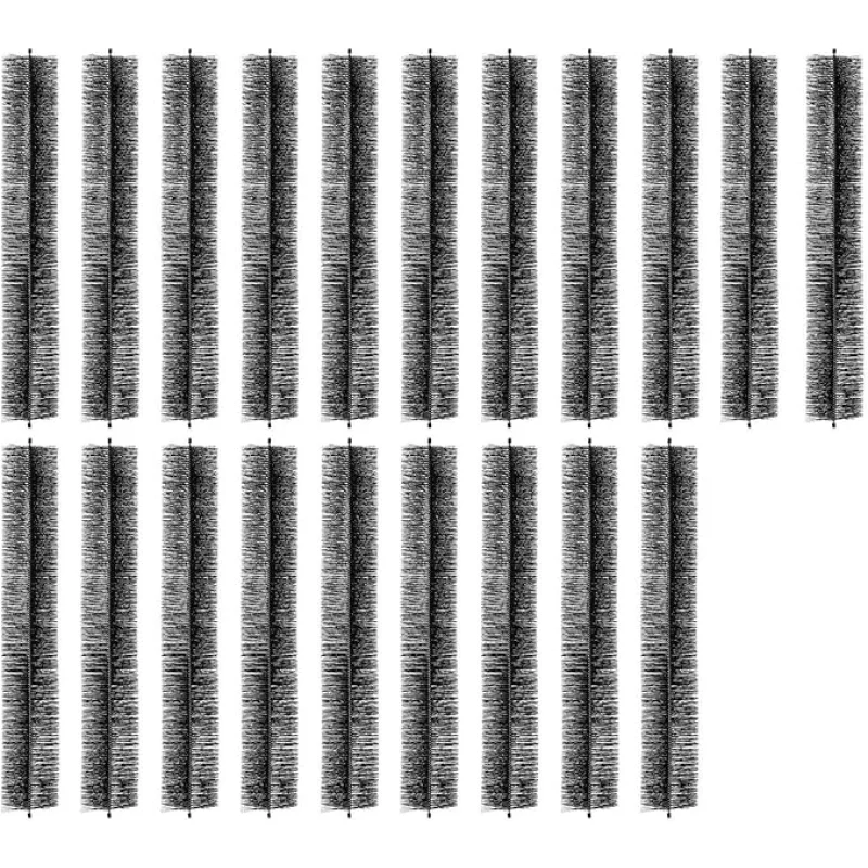 Gutter Brush 60ft, 5.25in Diameter Gutter Cleaning Tools, Gutter Guard for 5-6 Inch Gutters, Leaf Filter, Roof Debris Removal