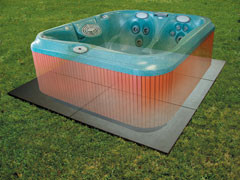 Handi Spa Pad 48 In x 32 In x 2 In SP3248 SP3248-Q