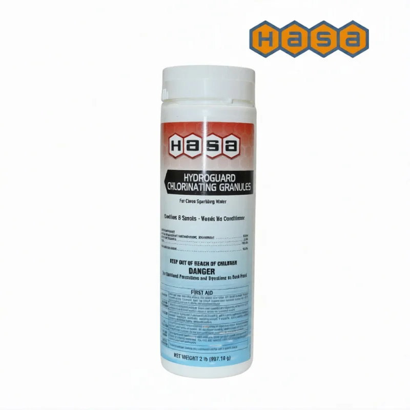 Hasa Hydroguard Sodium Dichlor Granules Chlorine Sanitizer | 2 lbs | 61602
