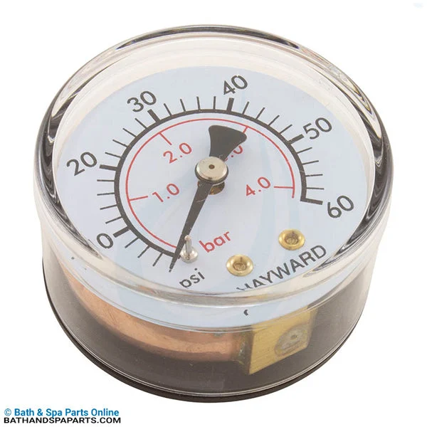 Hayward 1/4″ MPT Back Mount Pressure Gauge (Boxed) (ECX2709A1)