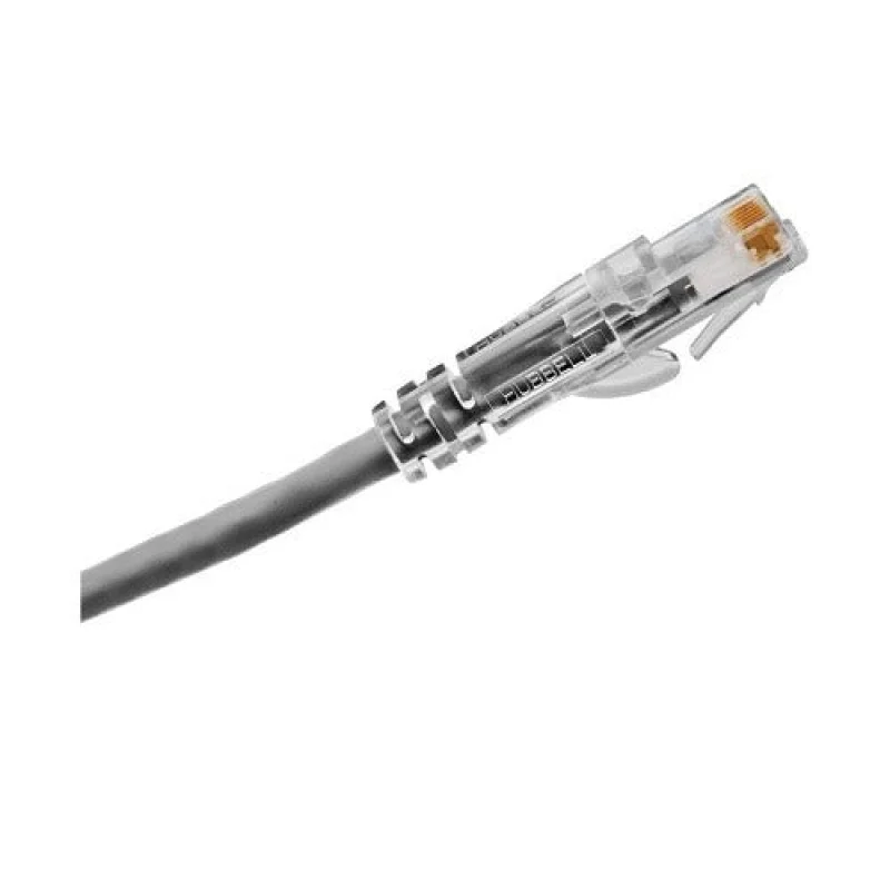 Hubbell Premise Wiring HC6AGY40 Cat6a Slim Patch Cord