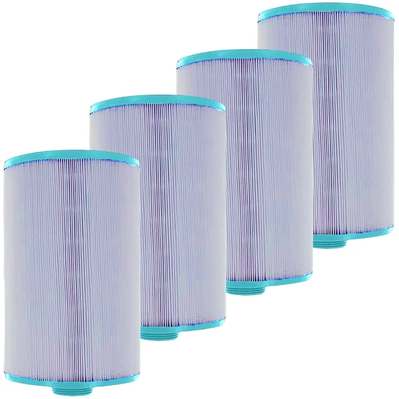 Hurricane Filters HF6H47 Platinum Purple Spa Filter Cartridge Replacement, 4 Pck