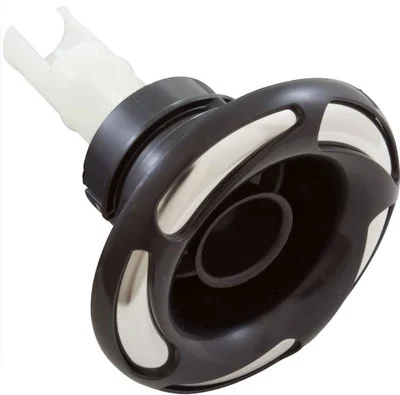 Hydro Air VSR Directional Jet Black Stainless Swirl 10-9250MT-BLK