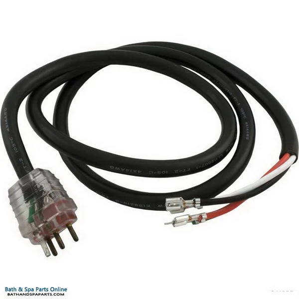 Hydro-Quip 48″ Molded/Lit P2, 2-Speed Cord [Brown] (30-0230-48)