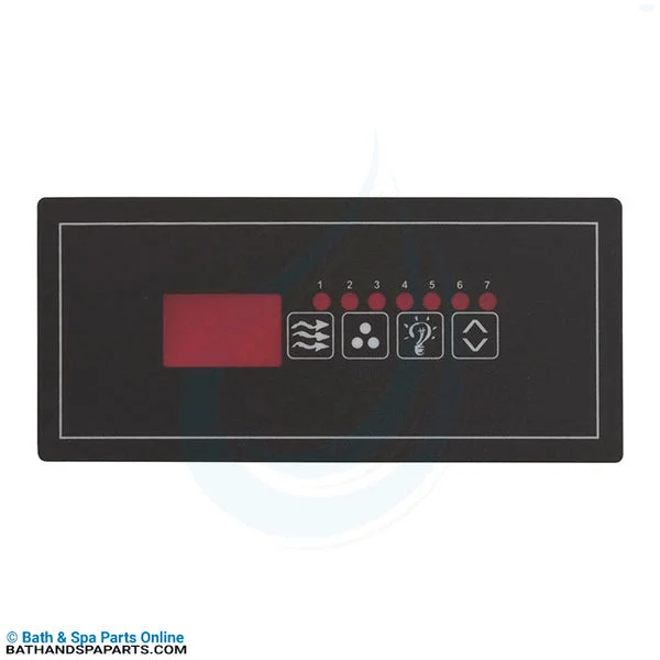 Hydro-Quip Eco 6 Series Overlay [Pump, 1 Light, Aux, Small Rec] (80-0208-K)