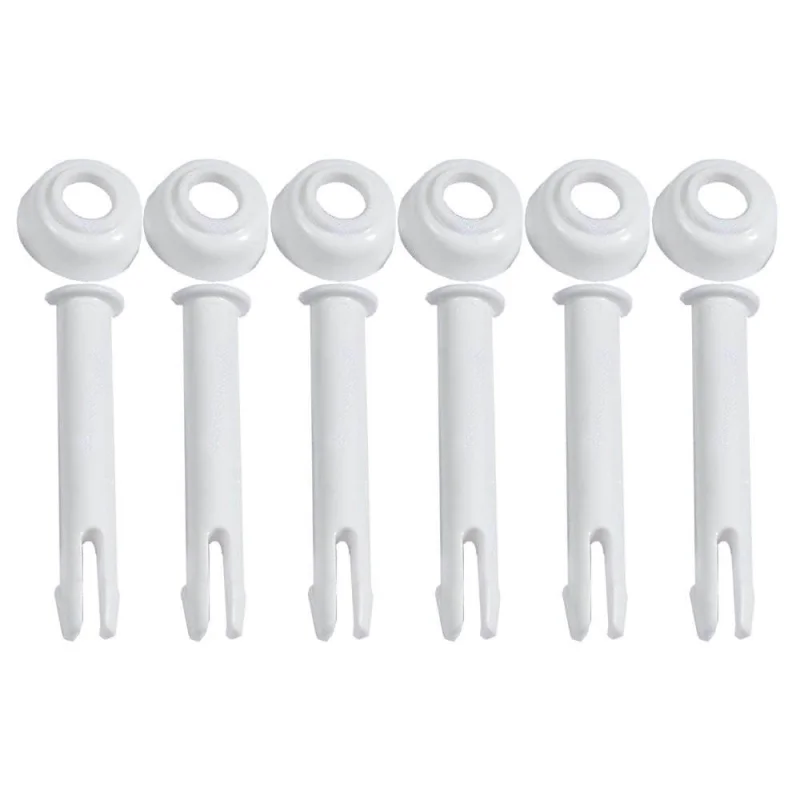 Intex Replacement Joint Pin & Seal for 10' - 12' Round Metal Frame Pools, 6 Pack