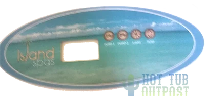 Island Spas Jumbo Overlay 4 Button OP11-0018-77