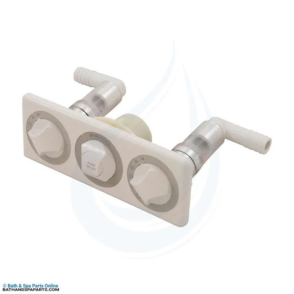 Jacuzzi Whirlpool Bath Three Position Control Panel White (JWB) (G107940)