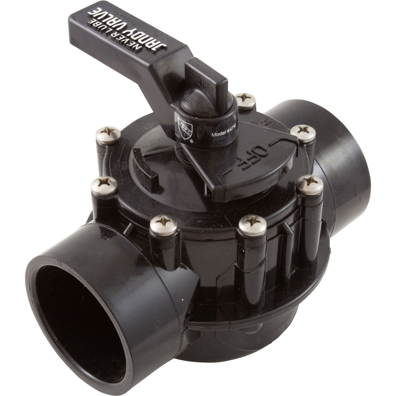 Jandy 2"-2 1/2" Neverlube Positive Seal 2-Way Diverter Valve
