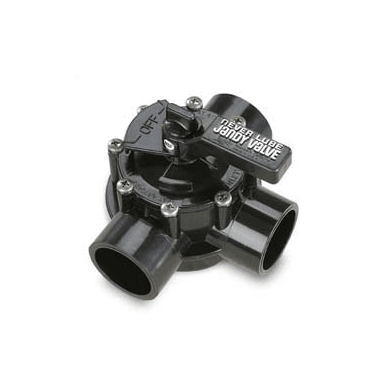 Jandy 1-1/2"-2" Neverlube Positive Seal 3-Port Diverter Valve