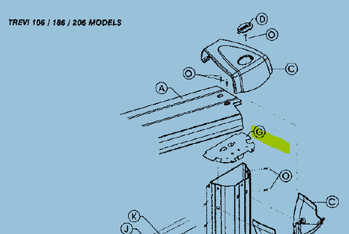Trevi 41183 Joiner Plate Above Ground Pool Part 41183